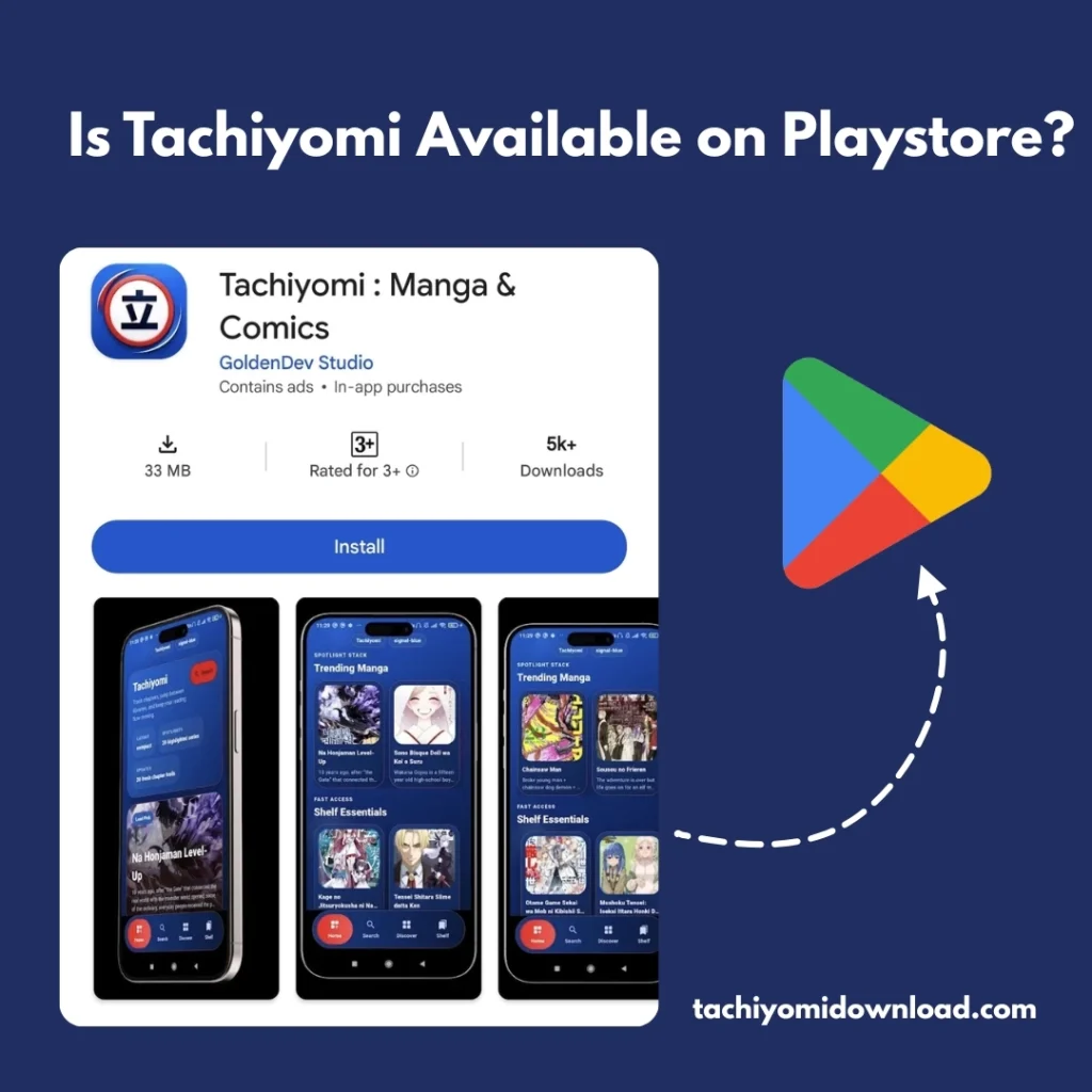 Is Tachiyomi Available on Playstore