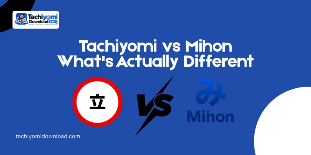 Tachiyomi vs Mihon What's Actually Different