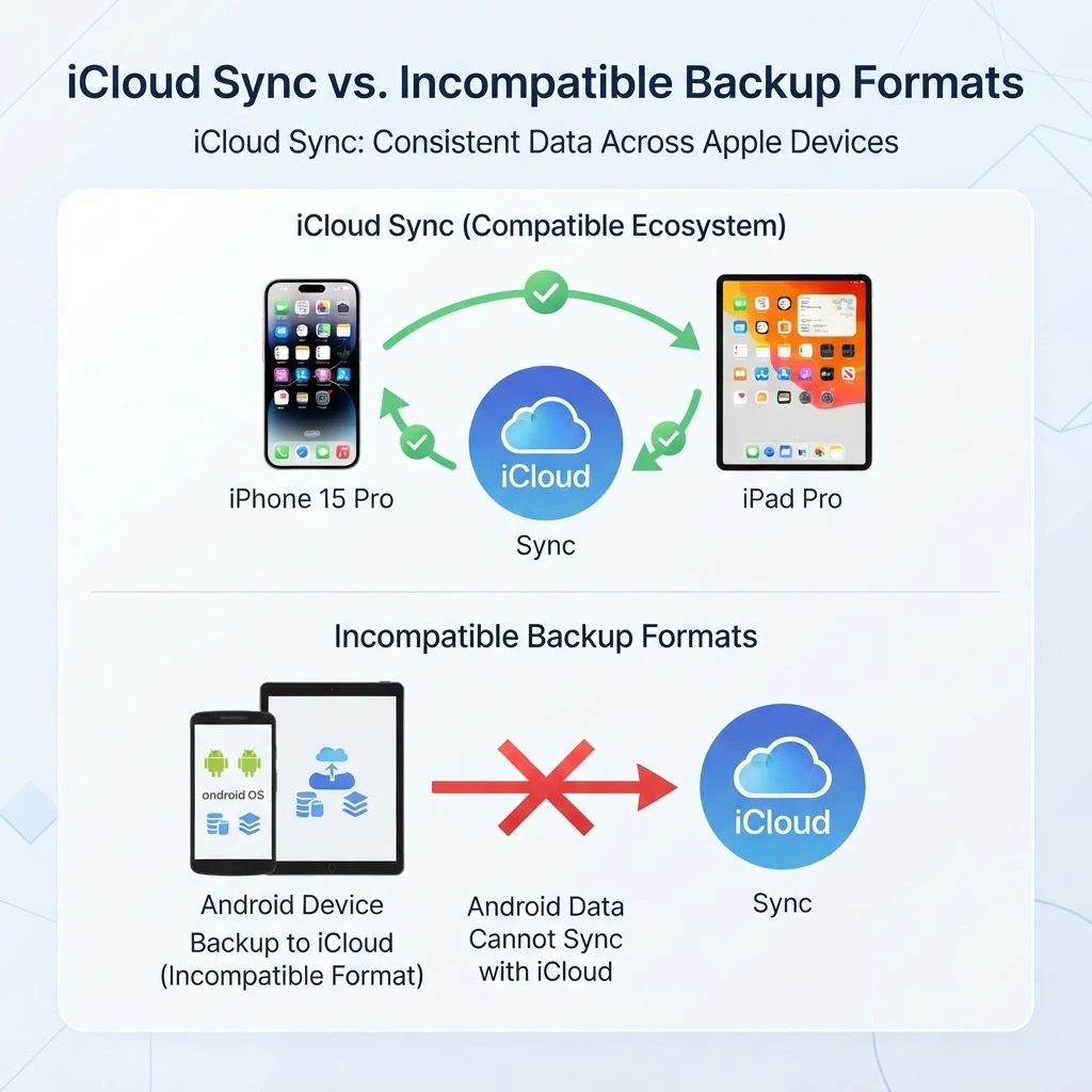 Backup, Sync, and Switching Devices